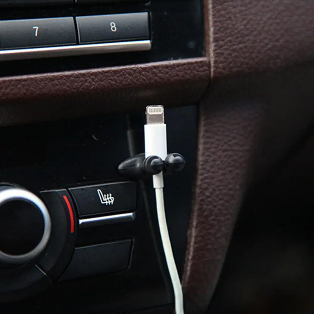 8 шт./комплект Автомобильный провод зажим для кабеля Держатель галстука фиксатор