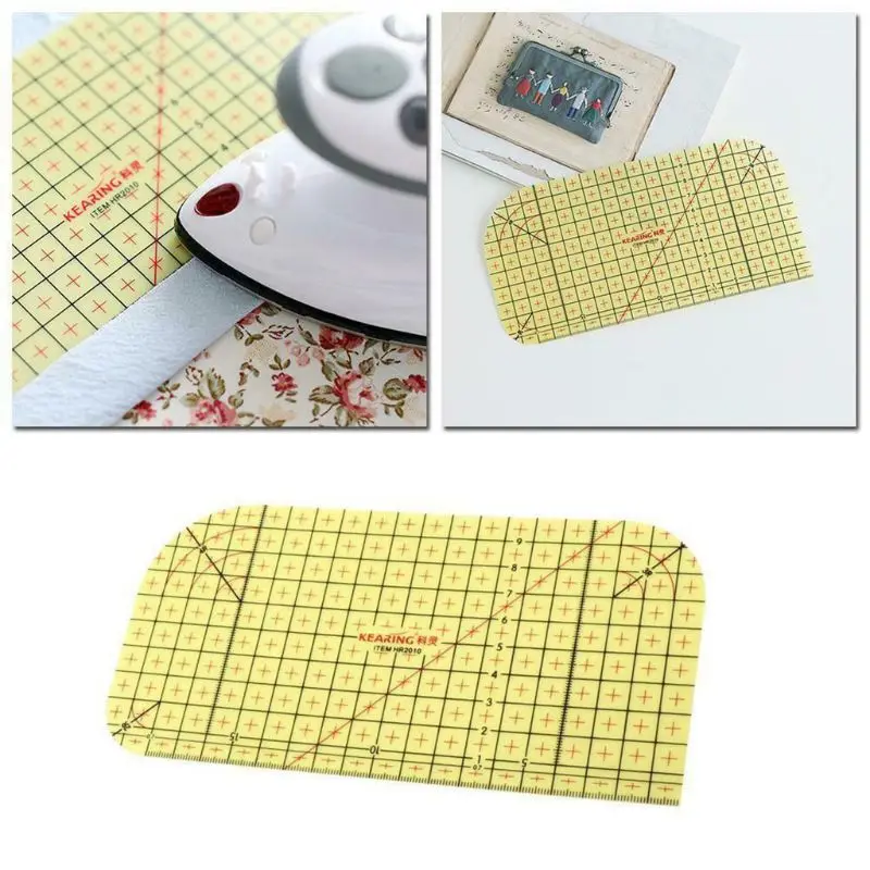 

Ironing Ruler Measuring Tool Hot Patchwork Tailor Craft Cloth Cutting Rulers DIY Sewing Tools