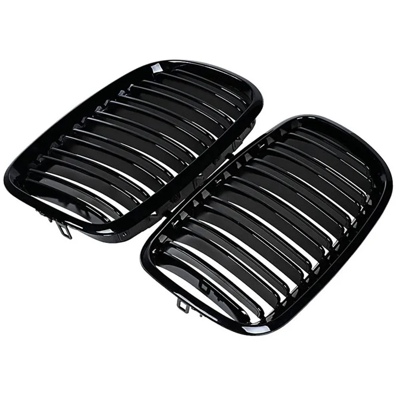 

Решетка радиатора передней капота для BMW X6 M (E71) 07-13 51137157687 51137157688 51137185223, 2 шт.