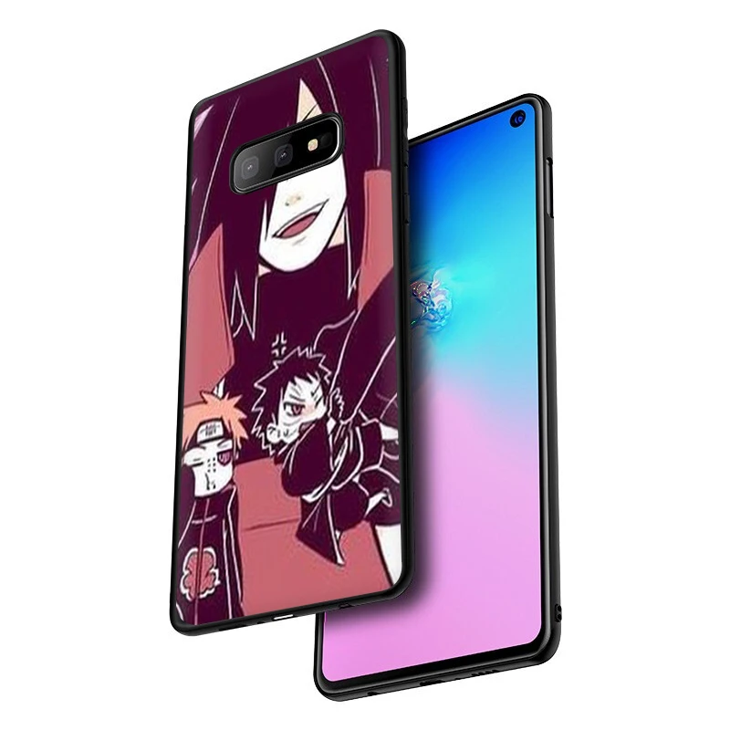 EWAU madara Uchiha Naruto силиконовый чехол для телефона для samsung S6 S7 край S8 S9 S10 Note 8, 9, 10, плюс S10e M10 M20 M30 M40