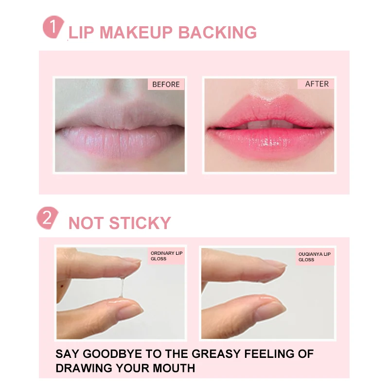 

1PCS Colors Oil Lip Balm Lip Mask Oil Moisturizing Transparent Lip Long Lasting Hydrating Lip Gloss Cosmetics Accessories