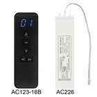 Новый Универсальный Радиочастотный беспроводной пульт дистанционного управления 433,92 МГц 16-канальный приемник-передатчик для автоматических цилиндрических венецианских жалюзи