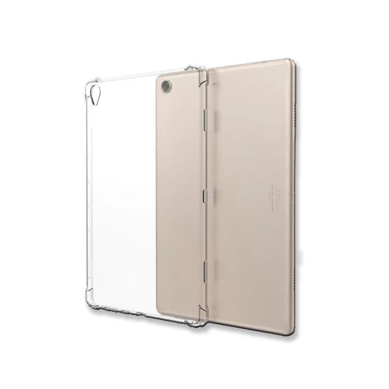 Силиконовый противоударный Прозрачный чехол для планшета Huawei MediaPad M5 Lite 10 Pro 8 4/Media