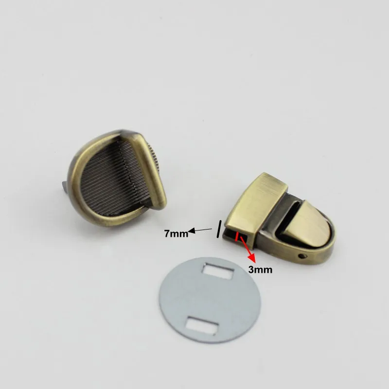 6 комплектов высококачественных модных сумок замок фурнитура Аксессуары из