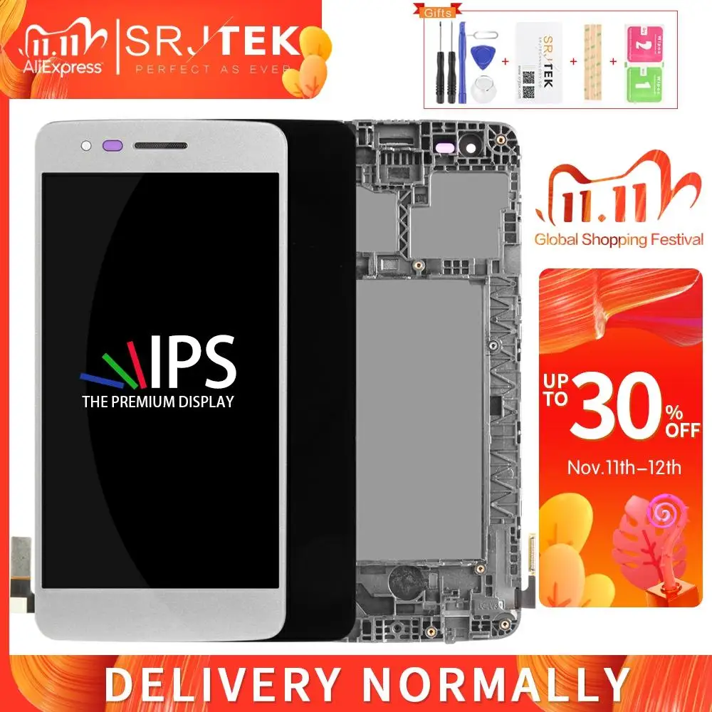 Srjtek для LG K8 2017 US215 дисплей M210 MS210 M200N фоторамка LCD X240 X240H|display lcd touch screen|lcd screentouch screen