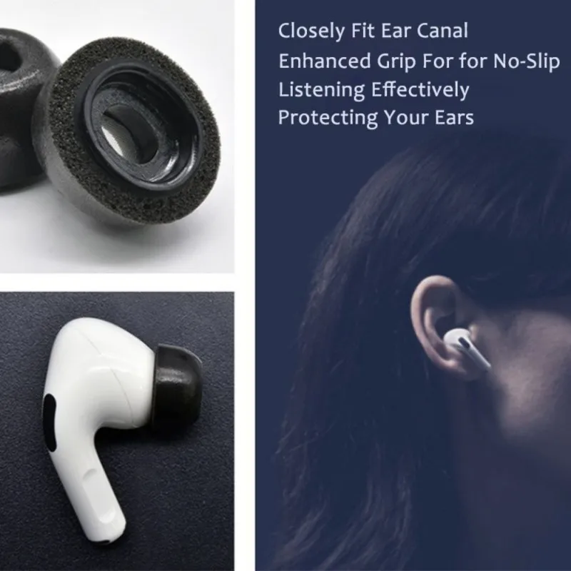 Запасные наушники вкладыши с эффектом памяти совместимые наушниками Airpods