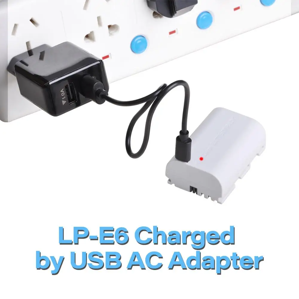 Аккумулятор Batmax LP-E6Pro LPE6N с USB-портом для зарядки Canon EOS 5D Mark II III 5DS R 60D 70D 80D 7D mark новый