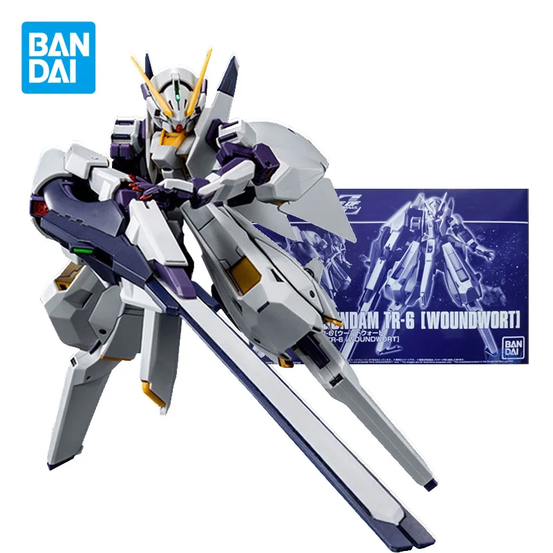 

Bandai PB Limited Kids Assembled Model Robot Toys HGUC 1/144 RX-124 Gundam TR-6 Woundwort Anime Action Figures Christmas Gifts
