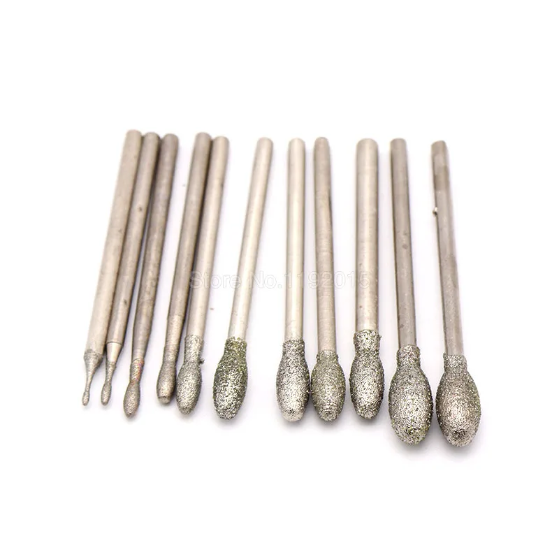 1 шт. 2 35/3 мм хвостовик в форме яйца алмазная полировка Шлифовальная головка для