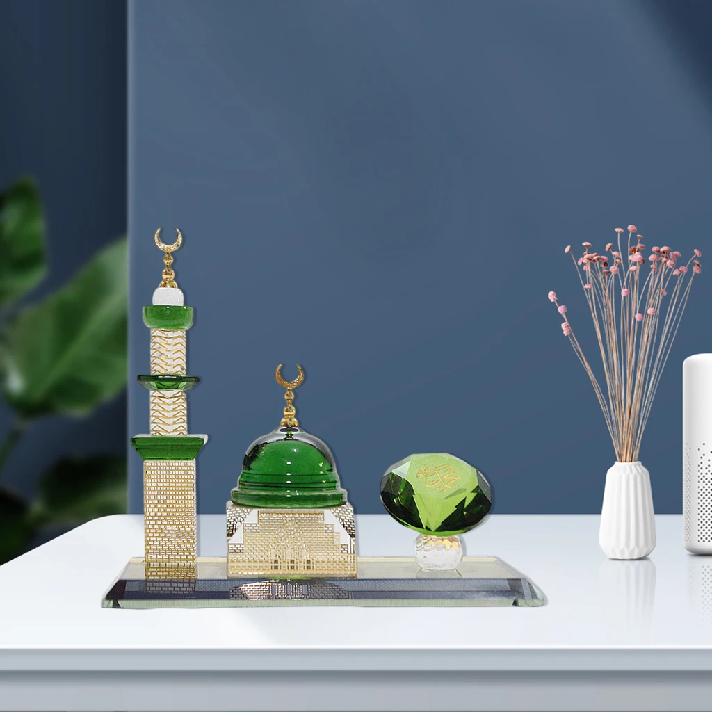 Фигурка Хрустальная архитектурная коллекционный домашний декор мусульманская