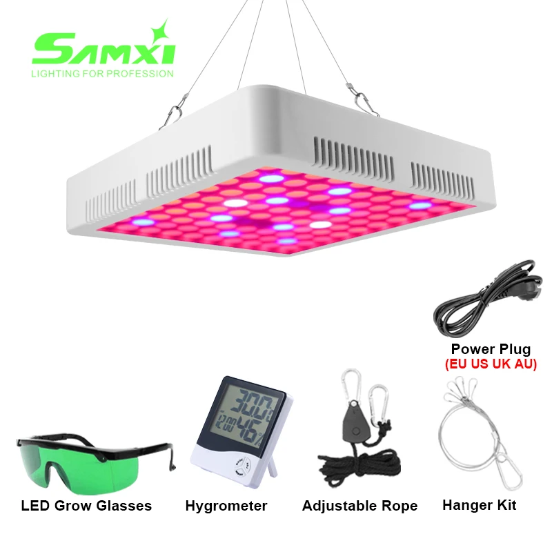 Светодиодный светильник фитолампа водонепроницаемая полного диапазона для