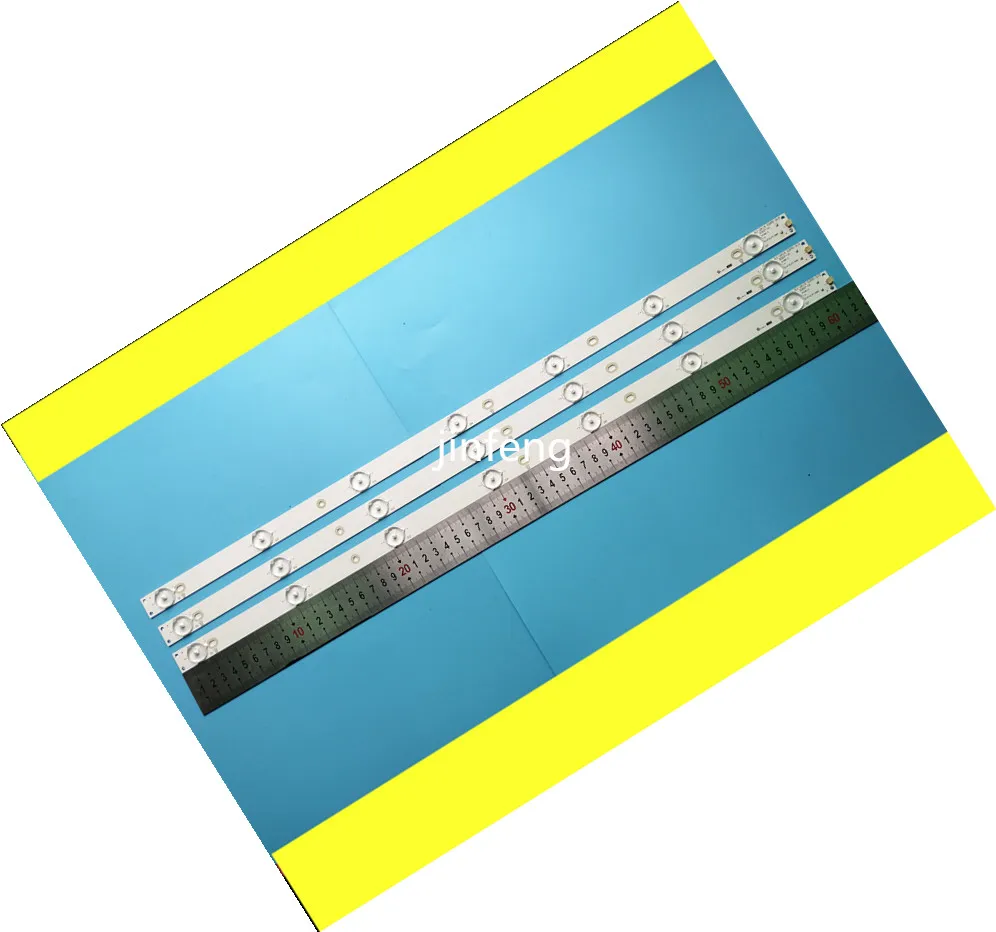 

100% New 60pcs/Kit LED strips for PHI LIPS 32 TV 32PFK4309 32PHF5755 T3 LM315WF1 EVERTOP LBM320P0701 FC 2 LB F3528 GJX320307 B H