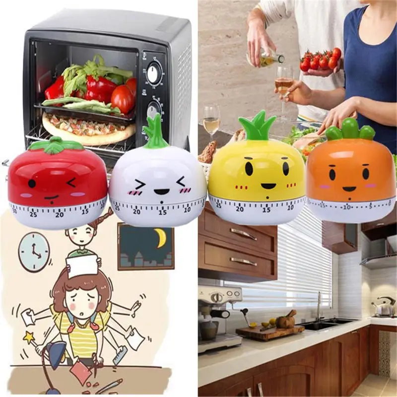 Новый модный дизайн очень популярный таймер для кухни 60 минут готовки