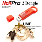 Новинка, NCK Pro 2 Dongle ( NCK DONGLE + UMT DONGLE 2 в 1 ) nck dongle + umt dongle + UMF ALL Boot cable