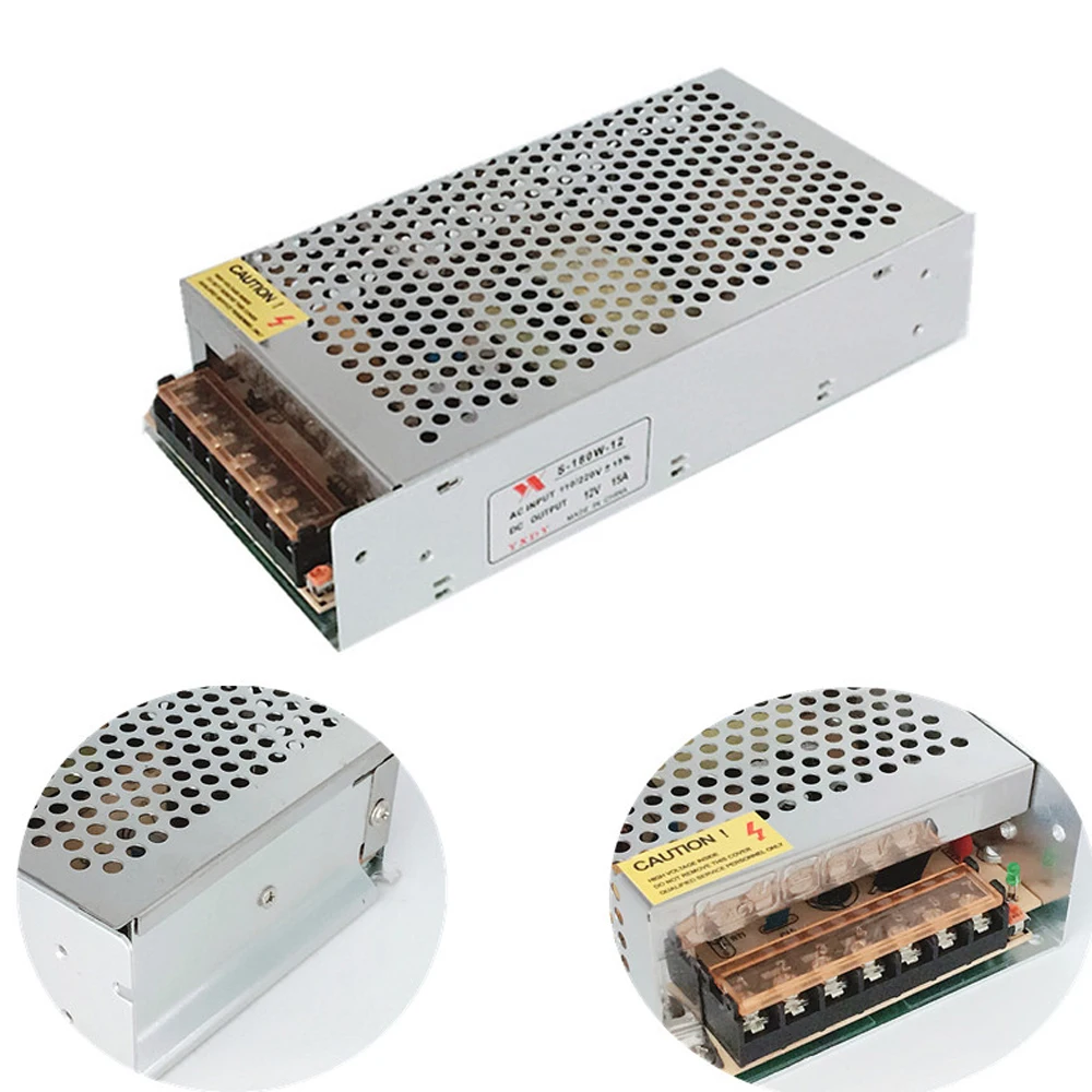 AC85 265V 110V 220V 12V 1A 2A 3A 5A 10A 15A 20A 30A 40A 50A CCTV/блок питания светодиодной ленты
