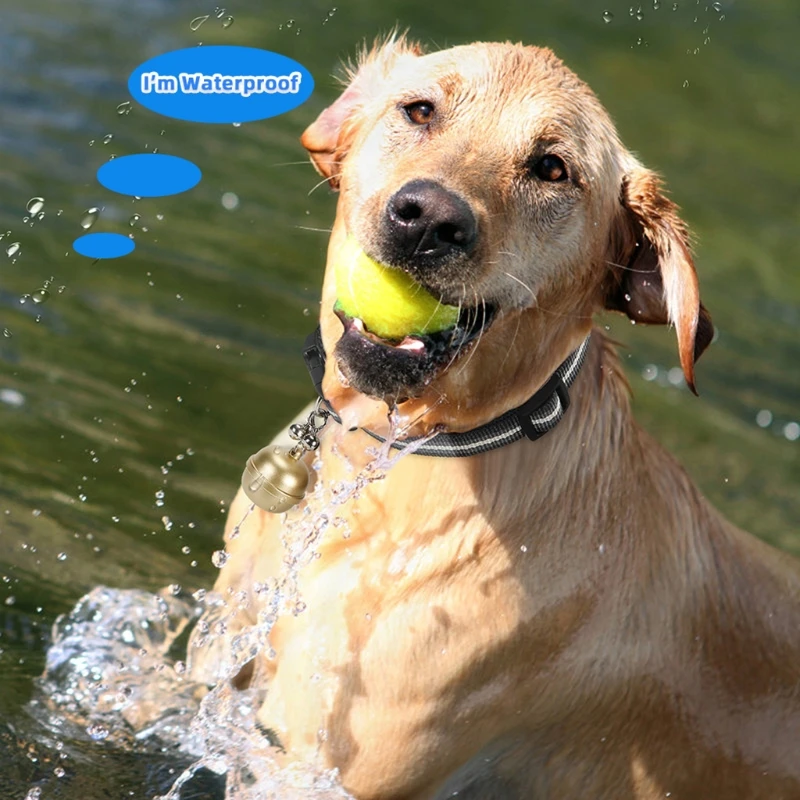 

GPS Tracker Locator Bell Electronic Anti-lost Tracking Device With Pet Collar