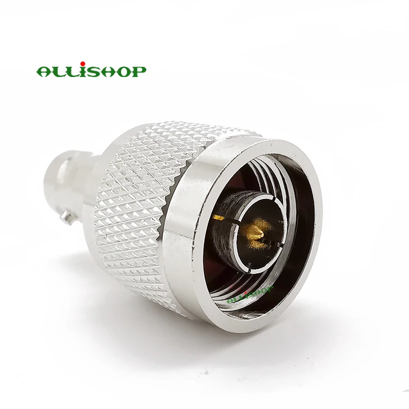 

BNC Jack to N Plug RF Adapter N9 BNC Connector Adapter BNC Female to N Male RF Connector Adapter for Radio Walkie Talkie
