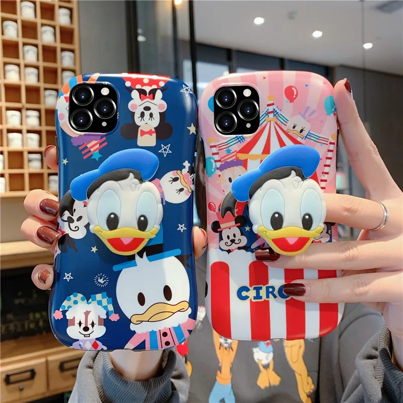 For iphone 11 pro Max Cute Sailor Moon Full Cover armor case XS X XR 8 plus 7 6S Cartoon Daisy capa + stander |