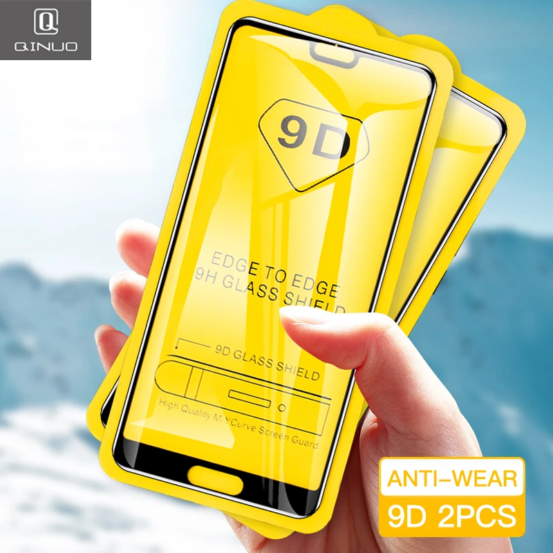 2 шт стекло для Huawei P30 P20 P10 Plus Lite Pro P Smart Z 2019 Защитная пленка экрана 9D полностью