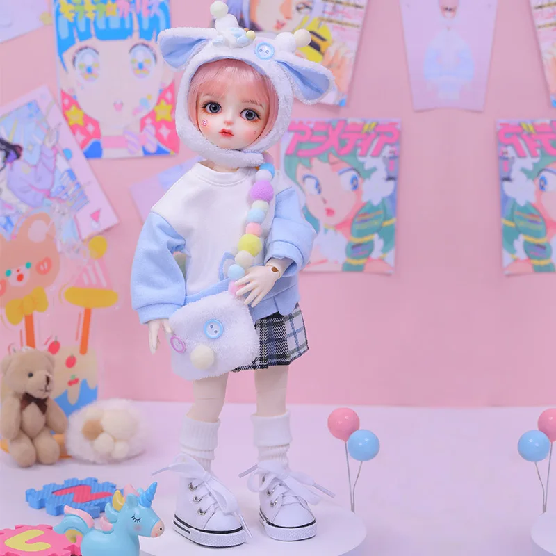 Shuga Fairy Cream Doll 1/6 BJD Girls Boys YOSD Ball Jointed Doll Resin Toys for Kids Anime Figures Lillycat Chibi Lana