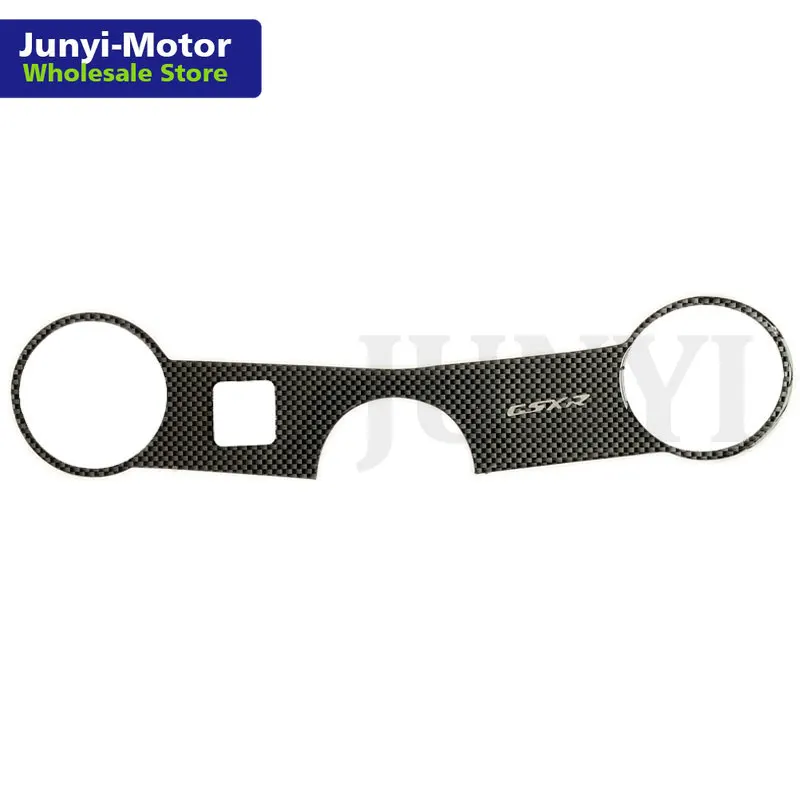 Наклейка на крышку бака мотоцикла передний конец верхний зажим углеродная