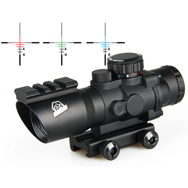 Canis Latrans Tactical 4x32 Dual Ill. Компактный Тактический прицел Зрительная труба для охотничьего gs1-0187
