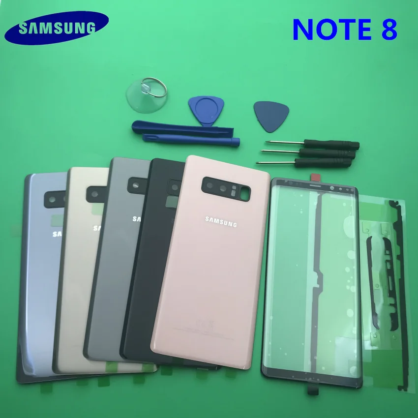 Новый оригинальный корпус задняя крышка батареи чехол + передняя стеклянная