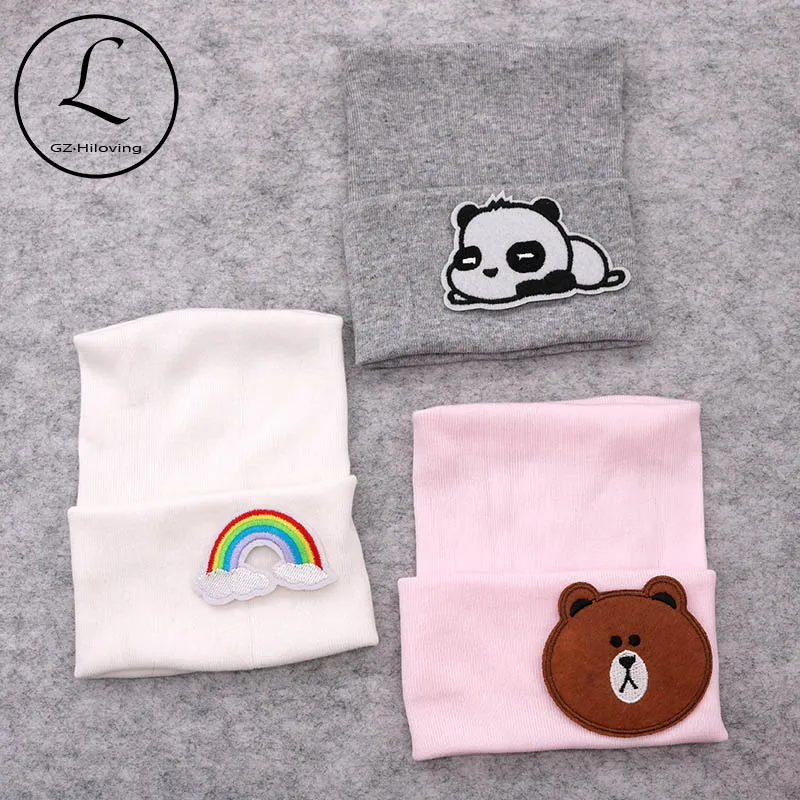 

0-6 months baby girl animal Hospital Hats Soft Baby Boys Kids Childs Cotton Beanies Caps Glass New 2020 Nebworn Knit caps Gift