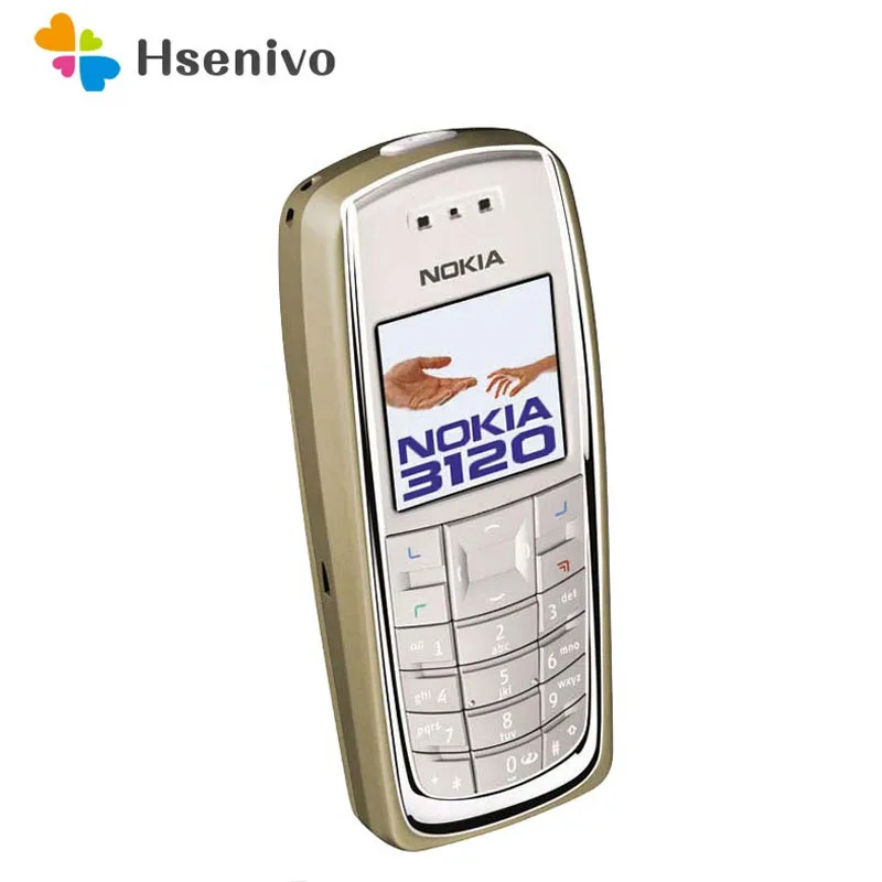 nokia 3120c refurbished original unlocked mobile phones 1 6inch 820mah battery cellphone 3 0mpcamera 1 year warranty free global shipping
