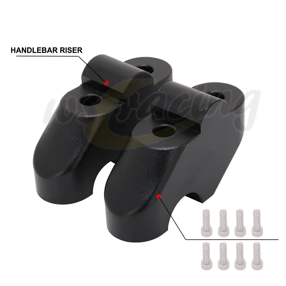 

Handlebar Riser Handle Bar Riser Mount Clamp For Kawasaki Z400 2019 2020 Motorcycles Dirt Street Bike