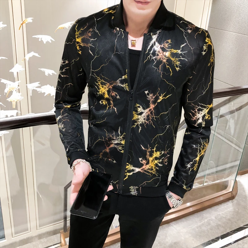 Мужская тонкая летняя куртка размера плюс модная дышащая повседневная