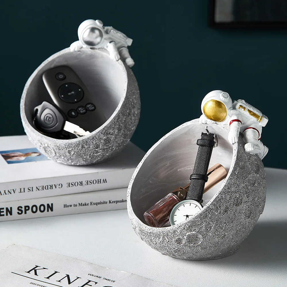 Астронавт Смола гидропонная ваза для цветов модель украшения персонажа