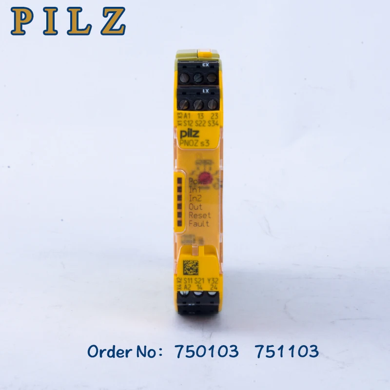 

Pilz safety relayPNOZ S3 750103 751103 24VDC