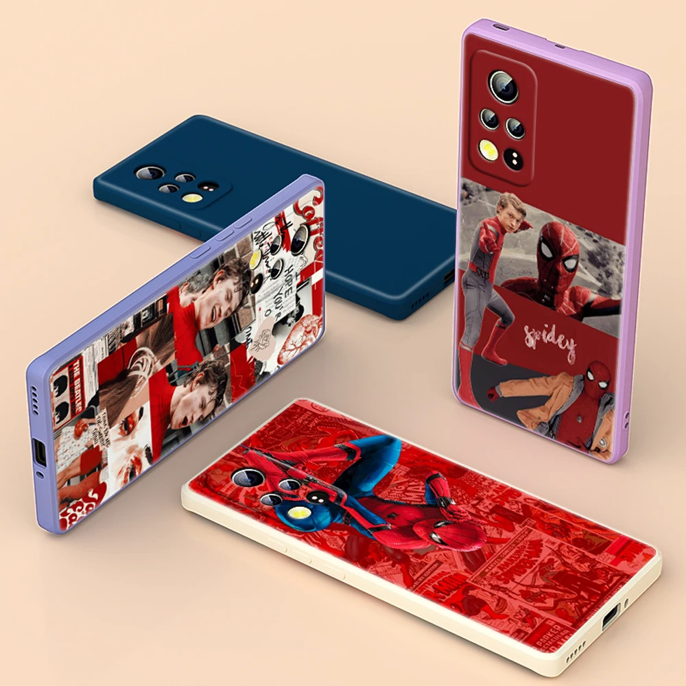 

Spider-Man Marvel Avengers For Huawei Nova 8 7 6 5 4 3 Y9A Y7P Y6P Y5P SE Pro 5G 2020 Liquid Silicone Soft Cover Phone Case