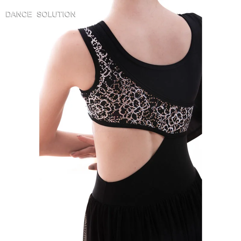 Танцевальные костюмы в стиле модерн и лирики танцевальное платье с Черными
