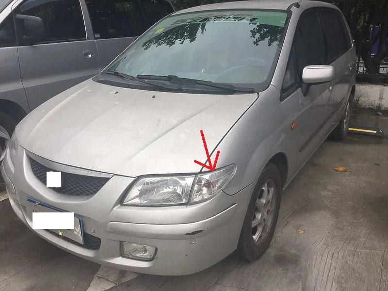 CAPQX передний боковой светильник для Mazda Premacy 2001 2002 2003 2008 угловой поворотник