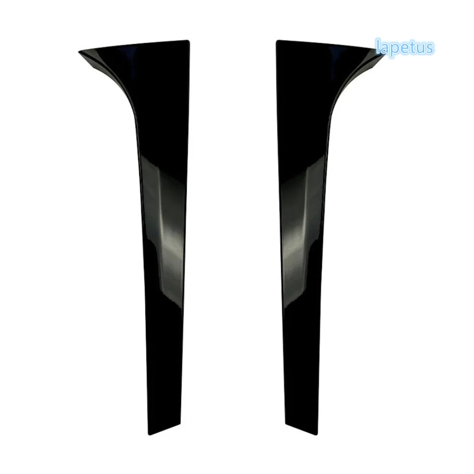 

Lapetus Exterior Refit Both Side Rear Window Spoiler Triangle Trim Stripe Cover Black Fit For Skoda Kodiaq 2017 - 2020