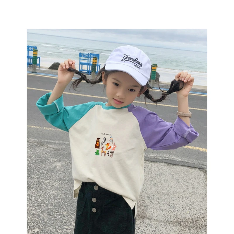 Prajna Переводные виниловые термонаклейки с изображением лесных животных утюгом