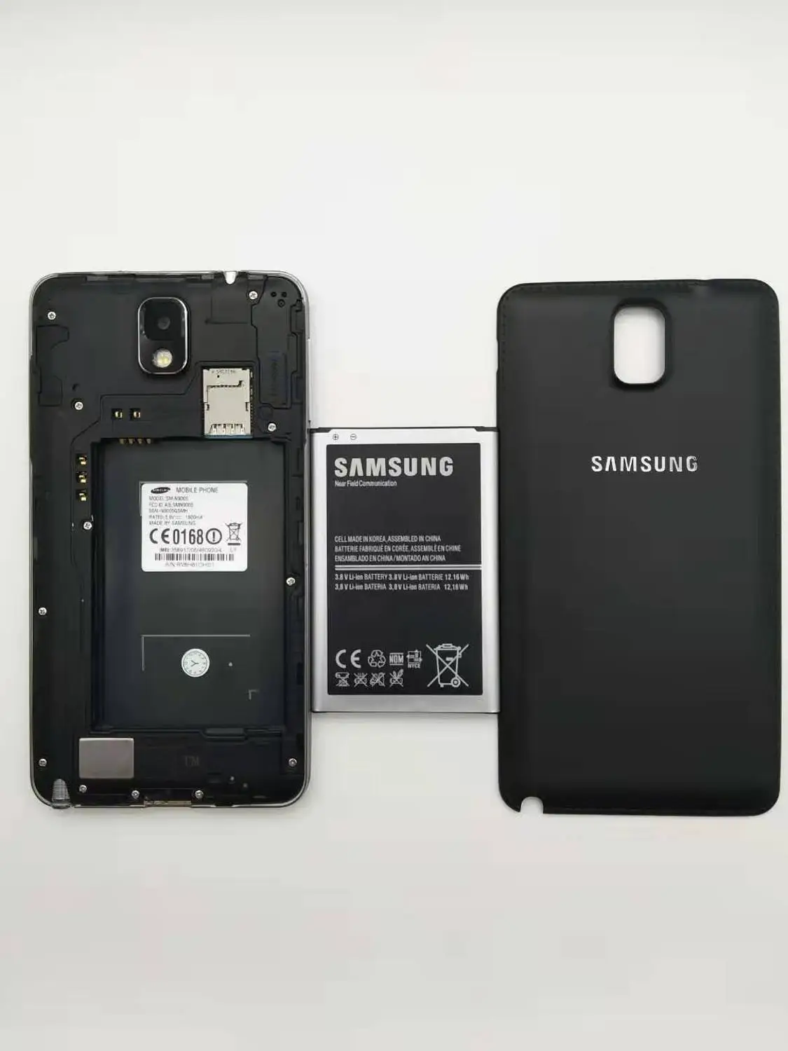 Восстановленный Samsung Note 3 Оригинальный сотовый телефон Galaxy N900 N9005 четырехъядерный
