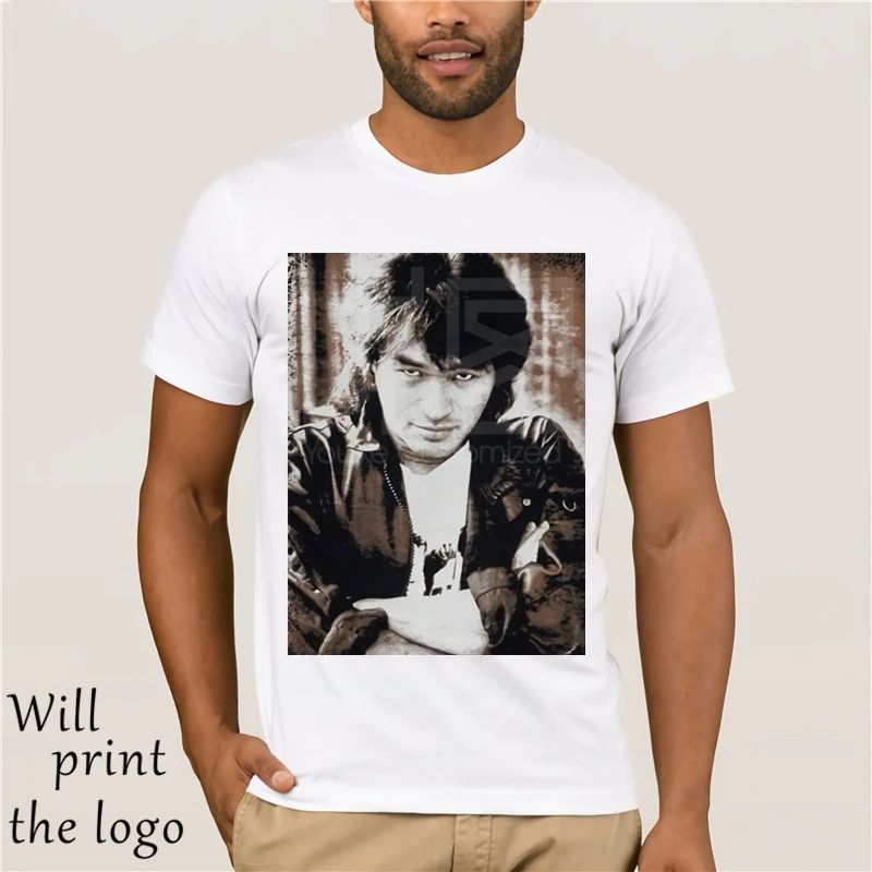 T-shirt KinoPhoto By Victor Tsoi THE LAST HERO V.TsOY Different Size. NEW Cotton T-Shirt Fashion T Shirt Free Shipping shirt | Мужская
