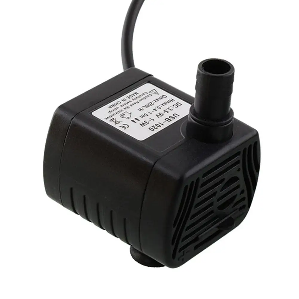 Погружной насос для бассейна 3 5-9 В USB водяной 15 Вт фонтана погружной фонтан