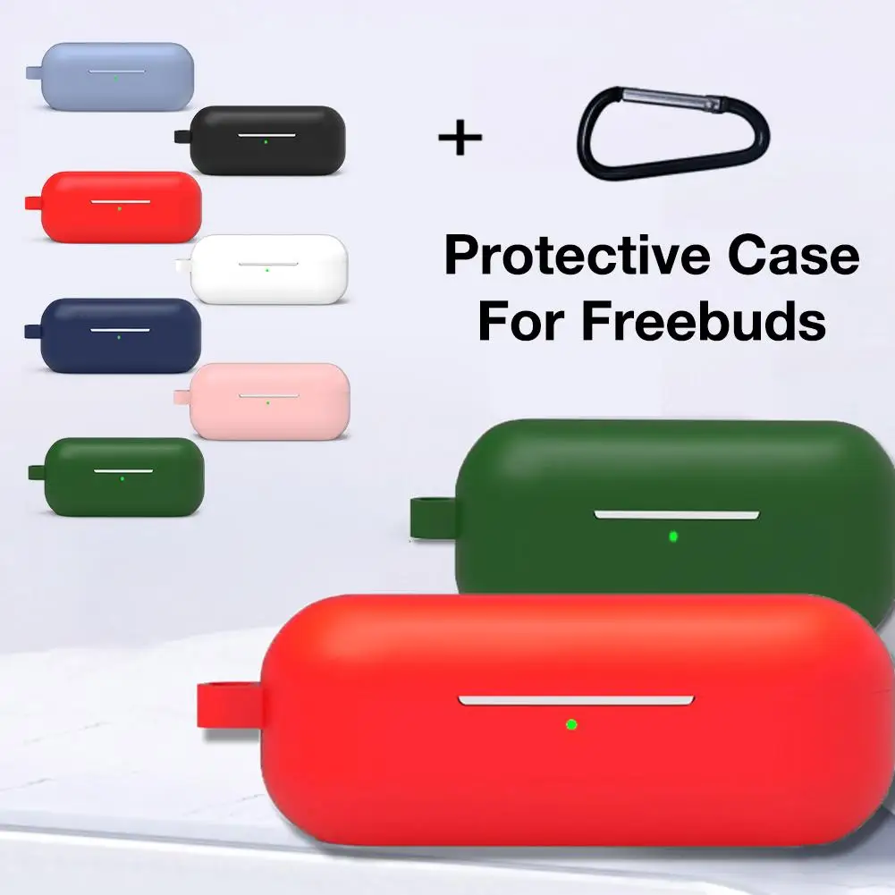 Bluetooth наушники Защитный чехол силиконовый защитный для Freebuds подходит Huawei FreeBuds In