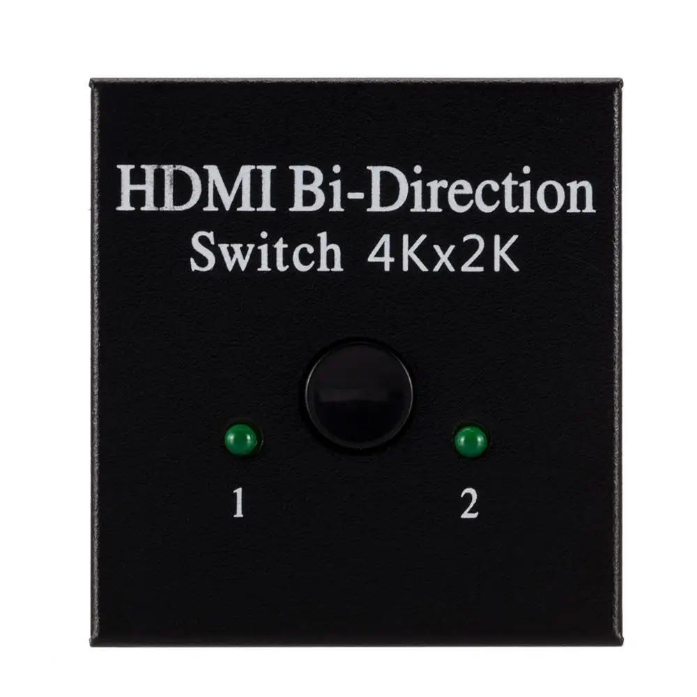 Grwibeou 4K x 2K коммутатор UHD 2 порта двунаправленное руководство 2x1 1x2 HDMI AB