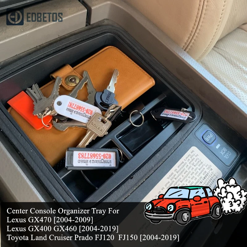Контейнер для хранения подлокотников GX470 GX400 GX460 контейнер Lexus подлокотник