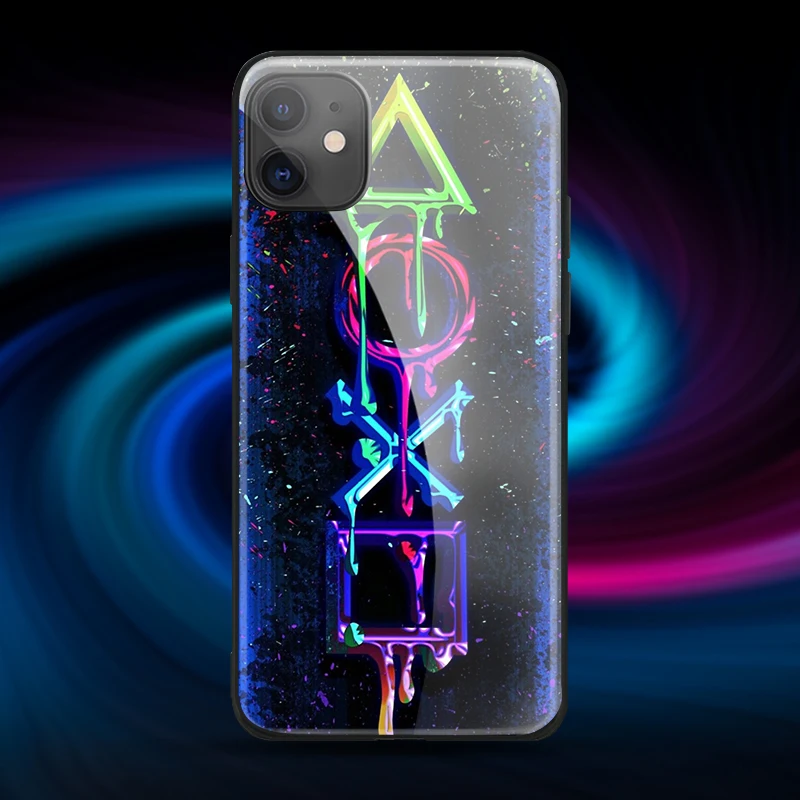 Ps game для iPhone SE 6 6s 7 8 plus x xr xs 11 12 Pro max mini чехлы телефонов из закаленного стекла мягкий