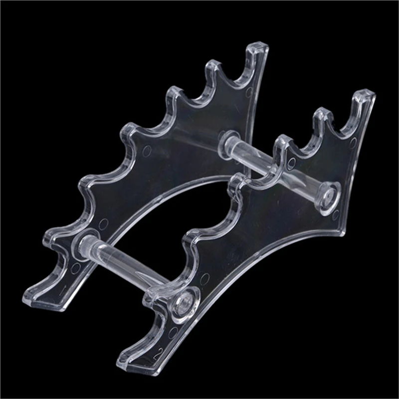Новый прозрачный акриловый держатель для кистей УФ-геля дисплей Высокое