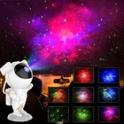 Новый светодиодный Галактический проектор лампа звездное небо Ночной свет для дома спальни Декор для комнаты астронавт декоративные светильники подарок для детей