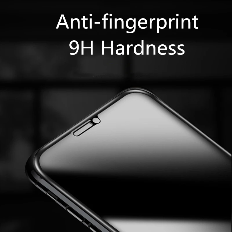 Антишпионское защитное переднее закаленное стекло премиум класса для IPhone X 4 4s 5 5S