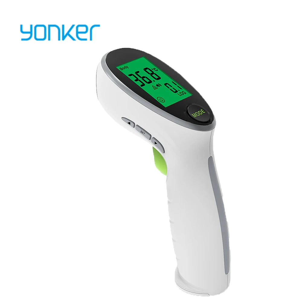 Yonker портативный цифровой термометр инфракрасный температурный Пистолет Бесконтактный лазер детская температура для тела и поверхности