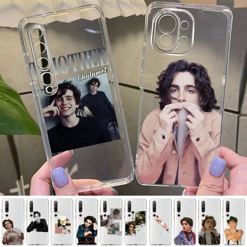 

Timothee Chalamet Phone Case For Redmi Note 5 7 8 9 10 A K20 pro max lite for Xiaomi 10pro 10T